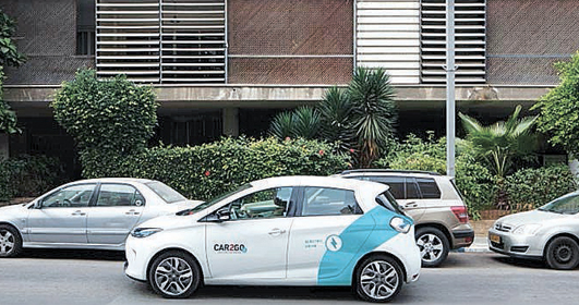 מכונית של Car2go (צילום: חברת Car2go)