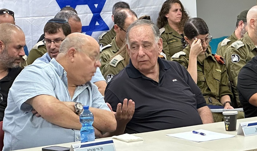 יונה יהב וגדי מרגלית (צילום: ראובן כהן, דוברות עיריית חיפה)